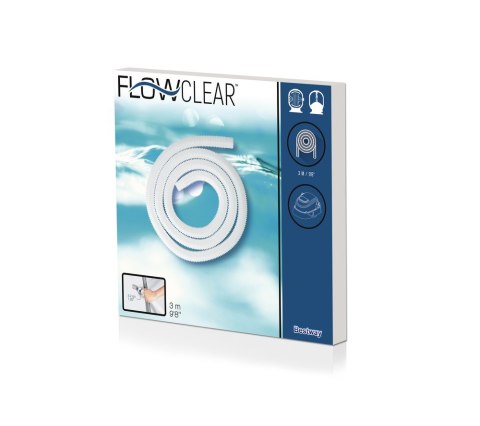 WĄŻ RURA DO POMPY BASENOWEJ 32 mm 3 m - BESTWAY 58369 WĄŻ RURA DO POMPY BASENOWEJ 32 mm 3 m - BESTWAY 58369