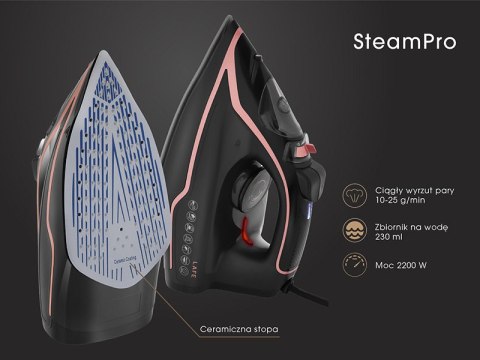 Żelazko parowe LAFE SteamPro 2200W Żelazko parowe LAFE SteamPro 2200W