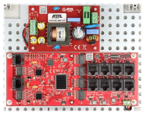SWITCH POE IP-8-20-L2 8-PORTOWY ATTE SWITCH POE IP-8-20-L2 8-PORTOWY ATTE