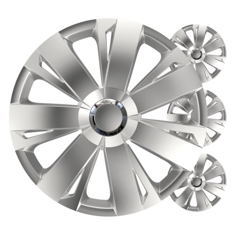 Kołpaki samochodowe 4szt. komplet energy srebrne 15" cali color box Kołpaki samochodowe 4szt. komplet energy srebrne 15" cali color box