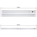Podszafkowa lampa LED Maclean, liniowa, zestaw 2 moduły z pilotem i zasilaczem, max 4 moduły na jednym zasilaczu, MCE245