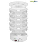 Suszarka do grzybów, warzyw i owoców GreenBlue, moc 250W - bardzo cicha, wysokie sito 3,5cm, szeroka 32cm, GB190