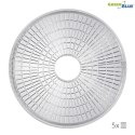 Suszarka do grzybów, warzyw i owoców GreenBlue, moc 250W - bardzo cicha, wysokie sito 3,5cm, szeroka 32cm, GB190