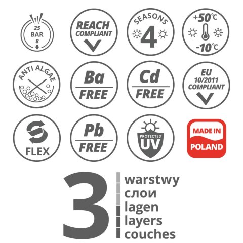 Wąż ogrodowy Vartco Light Plus 3/4" 50m Wąż ogrodowy Vartco Light Plus 3/4" 50m