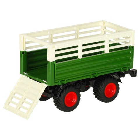Traktor RC zdalnie sterowany ciągnik rolniczy z przyczepą pilot farma prezent 2,4G 3,7V 500mAh Traktor RC zdalnie sterowany ciągnik rolniczy z przyczepą pilot farma prezent 2,4G 3,7V 500mAh