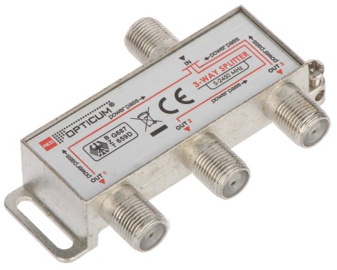 ROZGAŁĘŹNIK RI-3/1F-SAT-OPTI OPTICUM ROZGAŁĘŹNIK RI-3/1F-SAT-OPTI OPTICUM