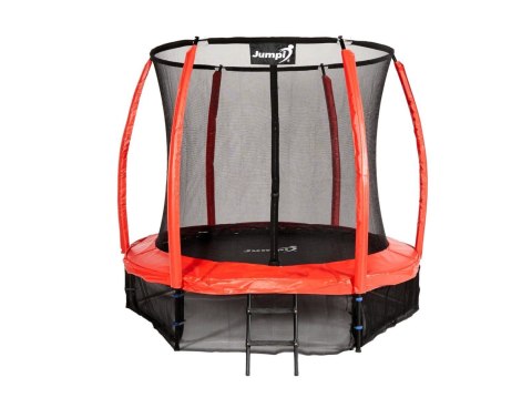 Trampolina Ogrodowa Jumpi 252cm/8FT Maxy Comfort Plus Czerwona Z Wewnętrzną Siatką Trampolina Ogrodowa Jumpi 252cm/8FT Maxy Comfort Plus Czerwona Z Wewnętrzną Siatką