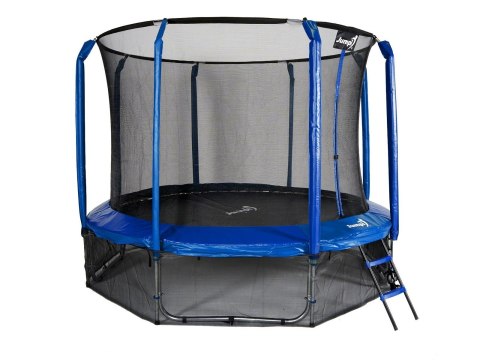 Trampolina Ogrodowa Jumpi 312cm/10FT Maxy Comfort Niebieska Z Wewnętrzną Siatką Trampolina Ogrodowa Jumpi 312cm/10FT Maxy Comfort Niebieska Z Wewnętrzną Siatką