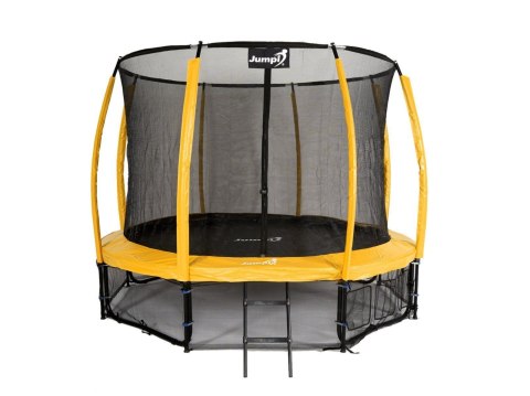 Trampolina Ogrodowa Jumpi 312cm/10FT Maxy Comfort Plus Żółta Z Wewnętrzną Siatką Trampolina Ogrodowa Jumpi 312cm/10FT Maxy Comfort Plus Żółta Z Wewnętrzną Siatką