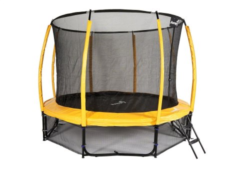 Trampolina Ogrodowa Jumpi 312cm/10FT Maxy Comfort Plus Żółta Z Wewnętrzną Siatką Trampolina Ogrodowa Jumpi 312cm/10FT Maxy Comfort Plus Żółta Z Wewnętrzną Siatką