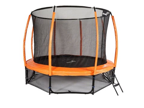 Trampolina Ogrodowa Jumpi 374cm/12FT Maxy Comfort Plus Pomarańczowa Z Wewnętrzną Siatką Trampolina Ogrodowa Jumpi 374cm/12FT Maxy Comfort Plus Pomarańczowa Z Wewnętrzną Siatką