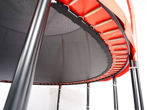 Trampolina Ogrodowa Jumpi 374cm/12FT Maxy Comfort Plus Żółta Z Wewnętrzną Siatką Trampolina Ogrodowa Jumpi 374cm/12FT Maxy Comfort Plus Żółta Z Wewnętrzną Siatką