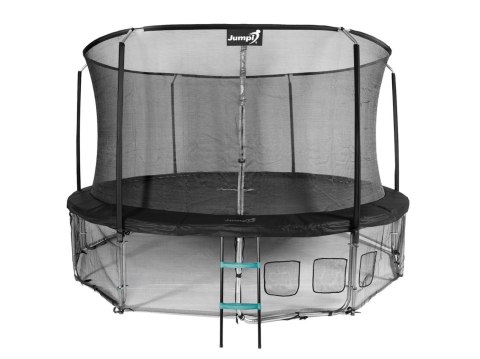Trampolina Ogrodowa Jumpi 435cm/14FT Maxy Comfort Czarna Z Wewnętrzną Siatką Trampolina Ogrodowa Jumpi 435cm/14FT Maxy Comfort Czarna Z Wewnętrzną Siatką