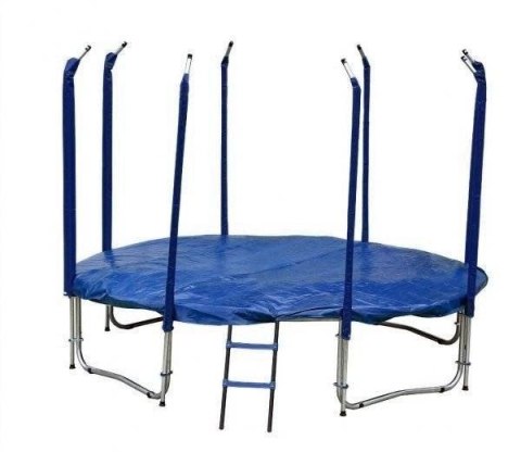 Trampolina Ogrodowa Jumpi 487cm/16FT Maxy Comfort Niebieska Z Wewnętrzną Siatką Trampolina Ogrodowa Jumpi 487cm/16FT Maxy Comfort Niebieska Z Wewnętrzną Siatką
