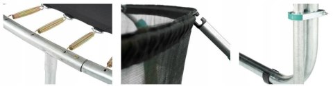 Trampolina Ogrodowa Jumpi 487cm/16FT Maxy Comfort Niebieska Z Wewnętrzną Siatką Trampolina Ogrodowa Jumpi 487cm/16FT Maxy Comfort Niebieska Z Wewnętrzną Siatką