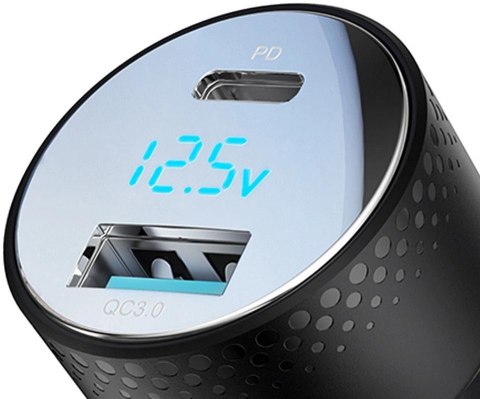 Ładowarka samochodowa Joyroom JR-CCD01 53W 3.0A PD 3.0 QC 3.0 1x USB-A 1x USB-C Ładowarka samochodowa Joyroom JR-CCD01 53W 3.0A PD 3.0 QC 3.0 1x USB-A 1x USB-C