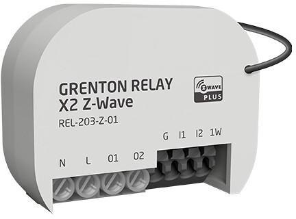 Moduł przekaźnikowy RELAYx2 Z-Wave Grenton Moduł przekaźnikowy RELAYx2 Z-Wave Grenton