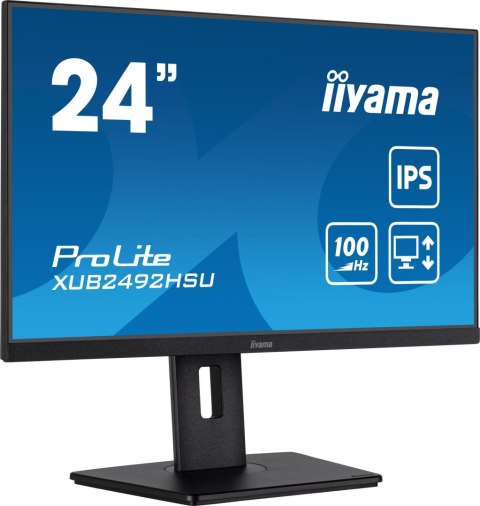 Monitor LED IIYAMA XUB2492HSU-B6 24 cale IPS HDMI DP USB 0,4ms 100Hz Monitor LED IIYAMA XUB2492HSU-B6 24 cale IPS HDMI DP USB 0,4ms 100Hz