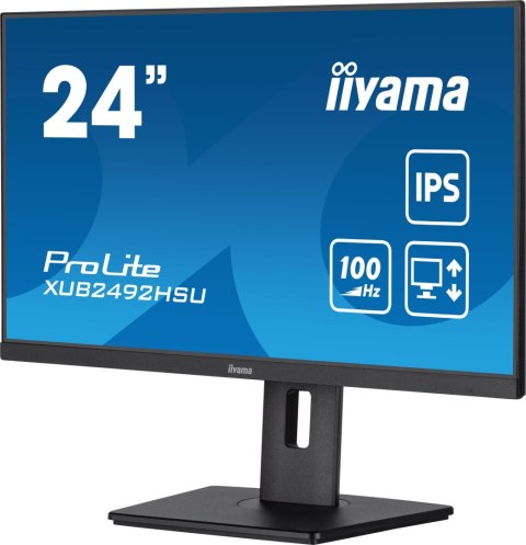 Monitor LED IIYAMA XUB2492HSU-B6 24 cale IPS HDMI DP USB 0,4ms 100Hz Monitor LED IIYAMA XUB2492HSU-B6 24 cale IPS HDMI DP USB 0,4ms 100Hz