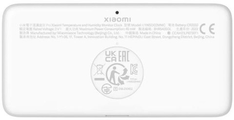 Zegar z Termometrem i Czujnikiem Wilgotności Xiaomi Mi Temperature and Humidity Monitor Clock Pro Zegar z Termometrem i Czujnikiem Wilgotności Xiaomi Mi Temperature and Humidity Monitor Clock Pro
