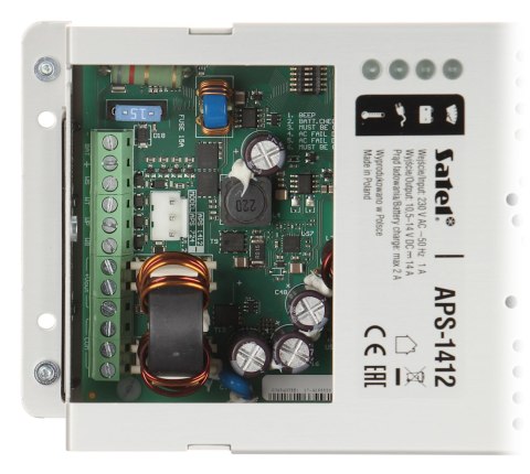 ZASILACZ BUFOROWY IMPULSOWY APS-1412 SATEL ZASILACZ BUFOROWY IMPULSOWY APS-1412 SATEL