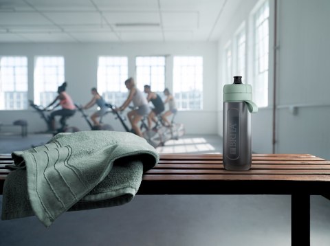 Butelka filtrująca Brita Active pastelowa zieleń 2 dyski Butelka filtrująca Brita Active pastelowa zieleń 2 dyski