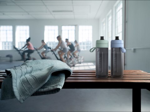 Butelka filtrująca Brita Active pastelowy błękit 2 dyski Butelka filtrująca Brita Active pastelowy błękit 2 dyski