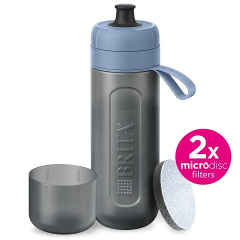 Butelka filtrująca Brita Active pastelowy błękit 2 dyski Butelka filtrująca Brita Active pastelowy błękit 2 dyski