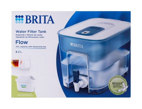Dystrybutor wody Brita Flow+1 wkład filtrujący Maxtra Pro (8,2l) Dystrybutor wody Brita Flow+1 wkład filtrujący Maxtra Pro (8,2l)