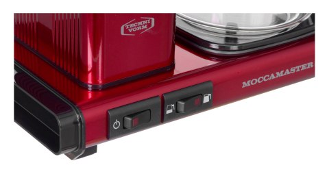 Moccamaster KBG Select metallic red ekspres przelew Moccamaster KBG Select metallic red ekspres przelew