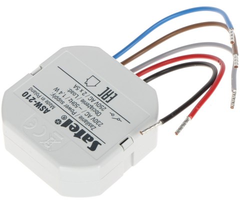 BEZPRZEWODOWY DWUKANAŁOWY STEROWNIK 230V AC ASW-210 (Smart 2-CH Relay) ABAX/ABAX2 SATEL
