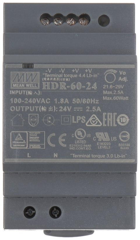 ZASILACZ IMPULSOWY DS-KAW60-2N