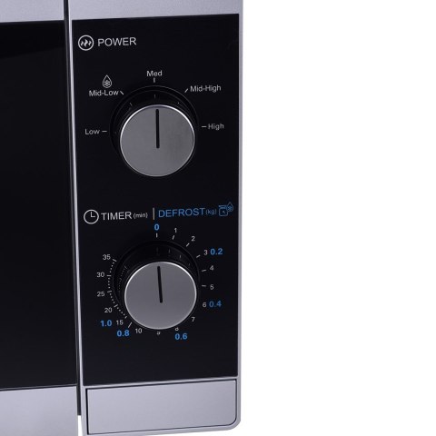 Kuchenka mikrofalowa SHARP YC-MS01E-S (800W; 20l; kolor srebrny) Kuchenka mikrofalowa SHARP YC-MS01E-S (800W; 20l; kolor srebrny)
