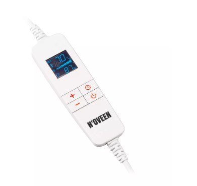 Koc elektryczny Noveen EB650 Grey super miękki 180x130cm Koc elektryczny Noveen EB650 Grey super miękki 180x130cm