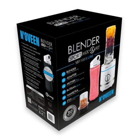 Blender Noveen Sport Mix & Fit SB1100 Xline white Blender Noveen Sport Mix & Fit SB1100 Xline white