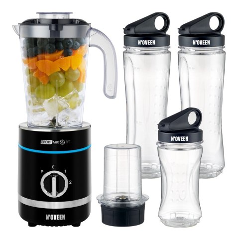 Blender Noveen Sport Mix & Fit SB2000 Xline Black Kielich Blender Noveen Sport Mix & Fit SB2000 Xline Black Kielich
