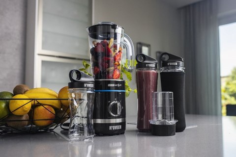 Blender Noveen Sport Mix & Fit SB2000 Xline Black Kielich Blender Noveen Sport Mix & Fit SB2000 Xline Black Kielich