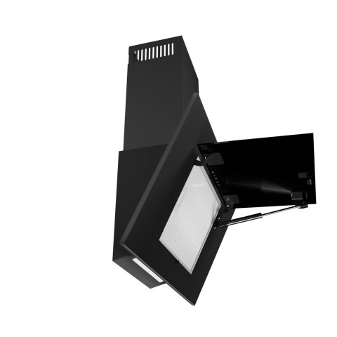 Okap AKPO WK-4 NERO 2.0 60 CZARNY T300 Liniowy LED/Siłownik Okap AKPO WK-4 NERO 2.0 60 CZARNY T300 Liniowy LED/Siłownik