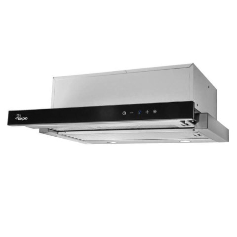 Okap teleskopowy AKPO WK-7 LIGHT GLASS TOUCH 60 INOX CZARNY (front czarne szkło, dotykowy) Okap teleskopowy AKPO WK-7 LIGHT GLASS TOUCH 60 INOX CZARNY (front czarne szkło, dotykowy)