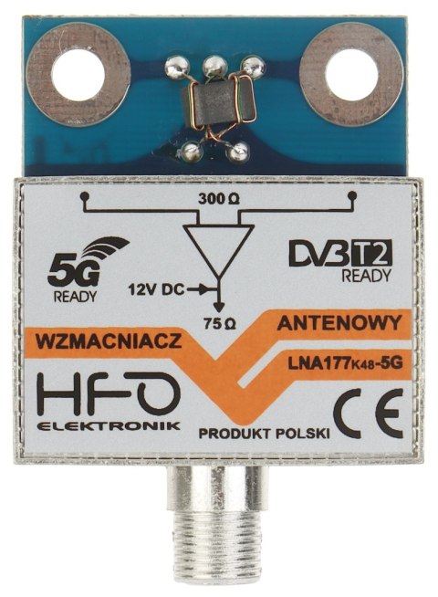 PRZEDWZMACNIACZ ANTENOWY LNA-177 5-48 28dB PRZEDWZMACNIACZ ANTENOWY LNA-177 5-48 28dB