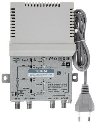 WZMACNIACZ WIELOZAKRESOWY HS-004L