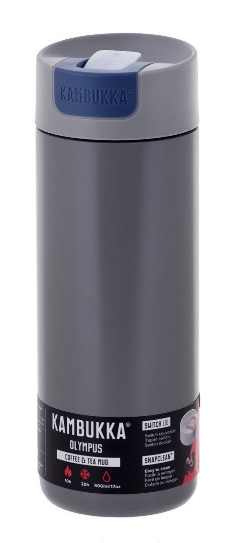 Kambukka kubek termiczny Olympus 500ml - Serious Grey Kambukka kubek termiczny Olympus 500ml - Serious Grey