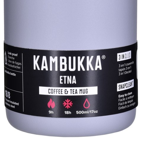 Kambukka kubek termiczny Etna 500ml - Uncertain Grey Kambukka kubek termiczny Etna 500ml - Uncertain Grey