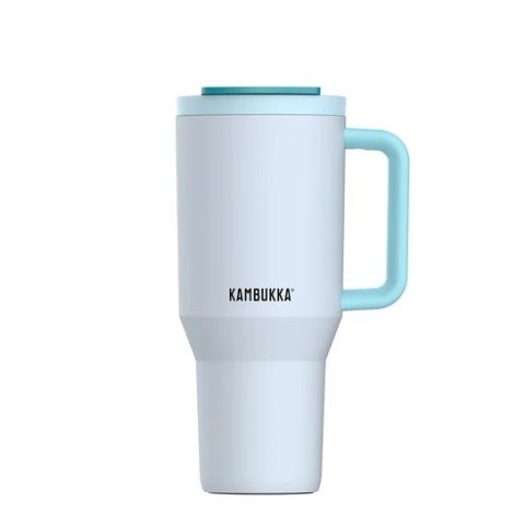 Kubek termiczny z teleskopową słomką Kambukka Rio Tumbler 950ml Frosty Coconut Kubek termiczny z teleskopową słomką Kambukka Rio Tumbler 950ml Frosty Coconut