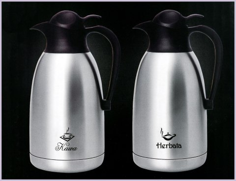 PROMIS DZBANEK STALOWY 2,0 L, NADRUK HERBATA TMH20 PROMIS DZBANEK STALOWY 2,0 L, NADRUK HERBATA TMH20