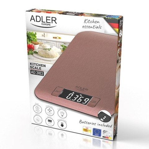 Waga kuchenna ADLER AD 3183c miedź