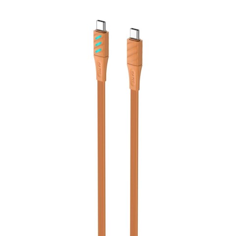 Kabel do ładowania Havit Typ C CB6254 pomarańczowy Kabel do ładowania Havit Typ C CB6254 pomarańczowy