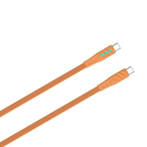 Kabel do ładowania Havit Typ C CB6254 pomarańczowy Kabel do ładowania Havit Typ C CB6254 pomarańczowy