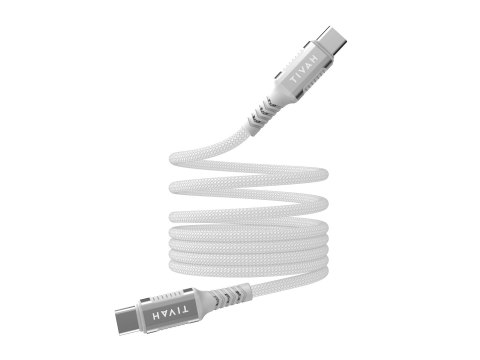 Kabel magnetyczny Havit Typ C-Typ C CB6297 (biały) Kabel magnetyczny Havit Typ C-Typ C CB6297 (biały)