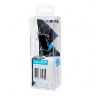 Słuchawka IBOX BH4 IMBHF04 (douszne; Bluetooth; z wbudowanym mikrofonem; kolor czarny Słuchawka IBOX BH4 IMBHF04 (douszne; Bluetooth; z wbudowanym mikrofonem; kolor czarny